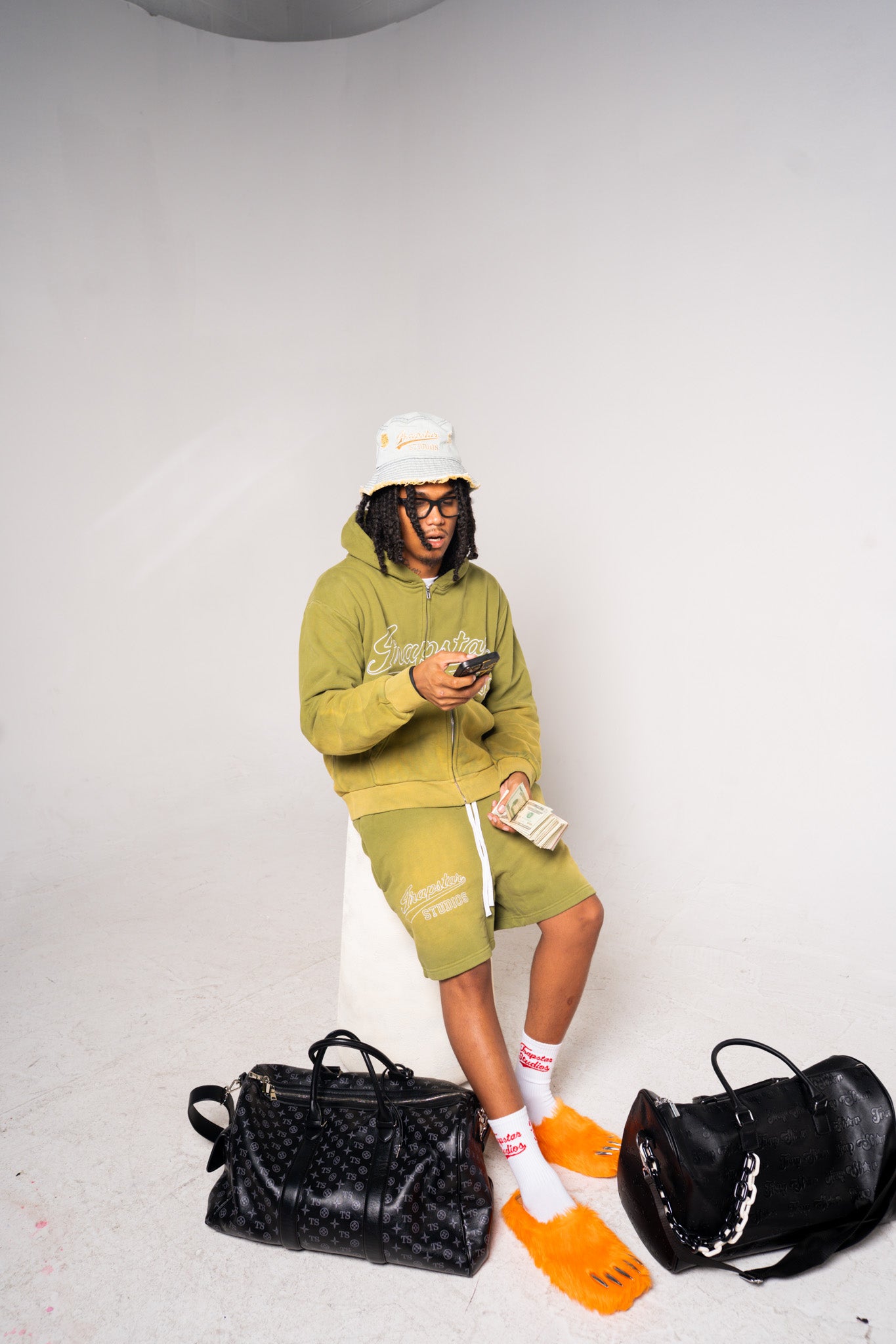 Sweat Suit Including Sweat Shorts