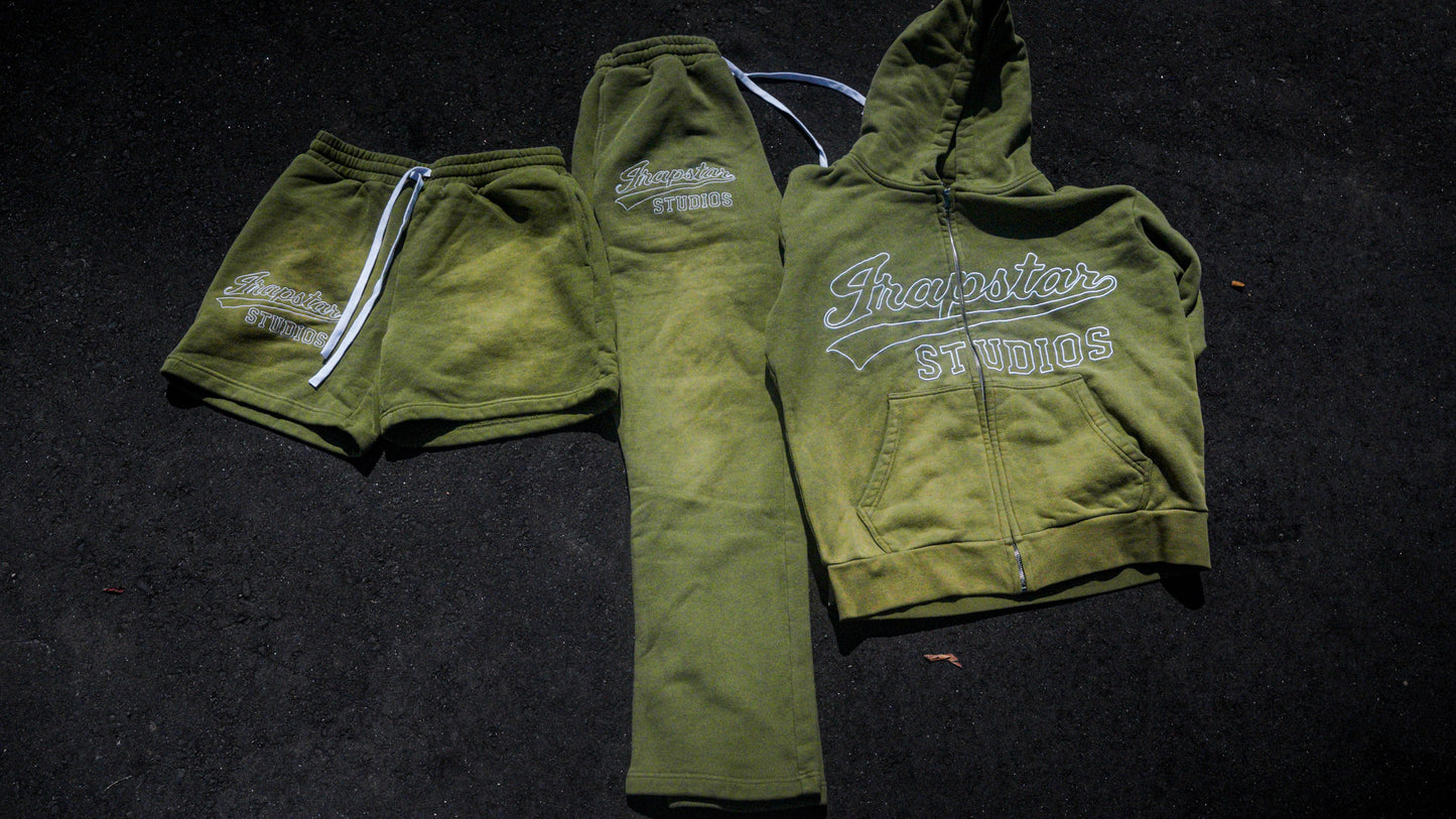 Sweat Suit Including Sweat Shorts
