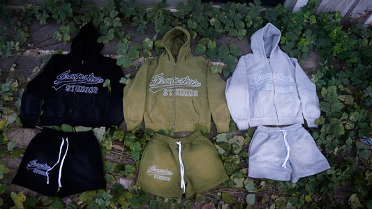 Sweat Suit Including Sweat Shorts